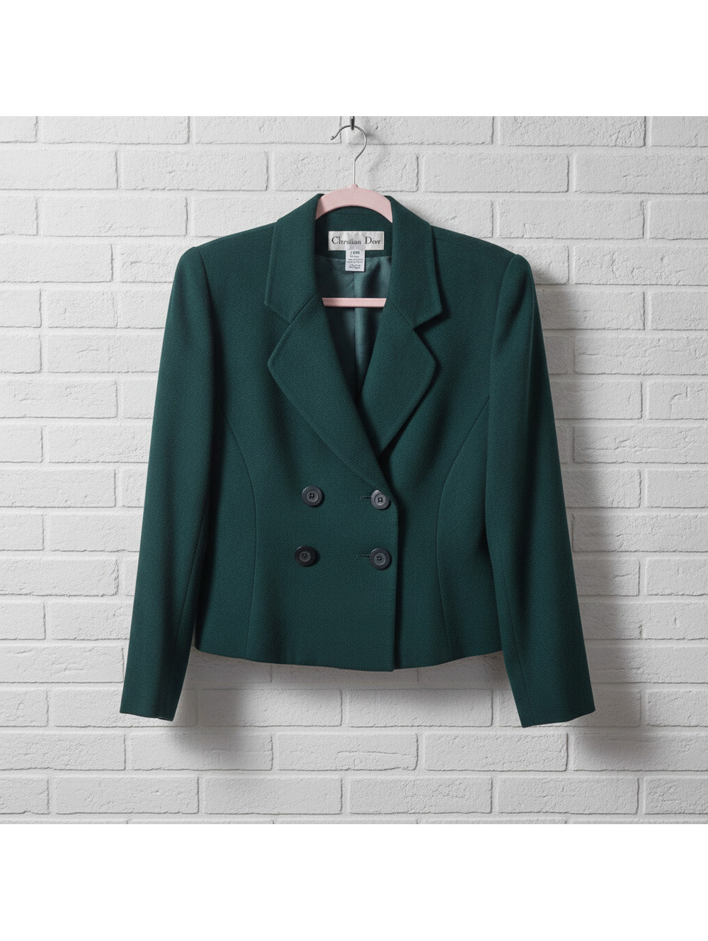 Vintage Christian Dior Double-Breasted Blazer 2P